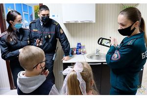 Правоохранители Минщины посетили районные центры безопасности