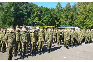 В Молодечненском районе стартовал плановый учебный сбор с военнообязанными территориальных войск