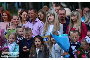 В Молодечненском районе проходят торжественные линейки, посвященные началу нового учебного года