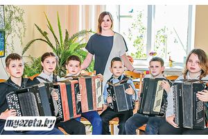 В агрогородке нашла свой музыкальный рай