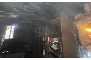 В Молодечненском районе горел дом