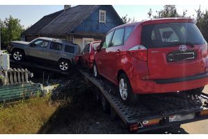 В Молодечненском районе мини-грузовик развалился на ходу