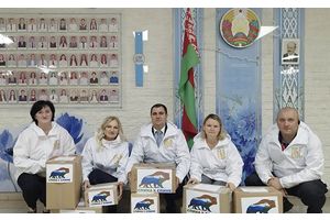 Члены Молодечненского районного отделения Белорусской партии «Белая Русь» присоединились к масштабной акции «Спина к спине»