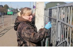 Порядок возле школы