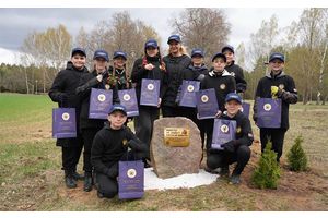 Воспитанники военно-патриотического класса  