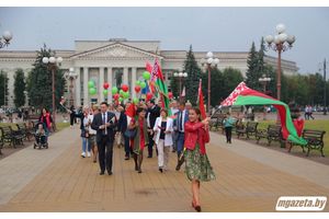 20 августа 2020 года в Молодечно прошел митинг «За мир! За спокойствие! За Беларусь!»