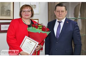 Алена Спецыан адзначана Падзякай Адміністрацыі Прэзідэнта