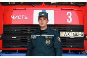 Молодечненец спас тонущего мужчину 