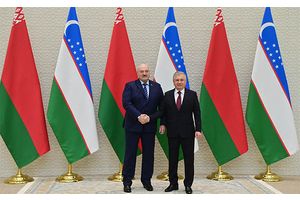 Лукашенко: Узбекистан стал опорной точкой для Беларуси в Центральной Азии