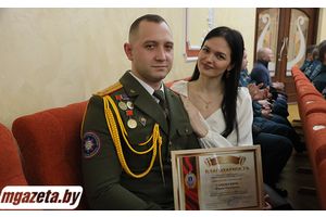 Во Дворце культуры Молодечно проходит торжественное мероприятие, посвященное Дню спасателя