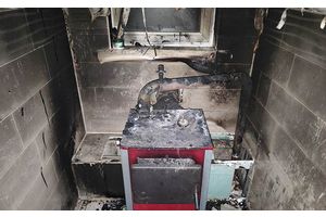 Жилой дом горел в Полочанах 