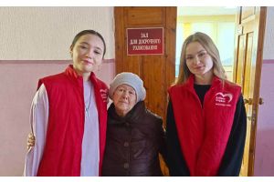 На Геленовском участке №1 первой сделала выбор Мария Мицкевич