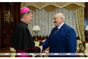 Лукашенко на встрече с Апостольским нунцием: Европе нужен новый договор о мире