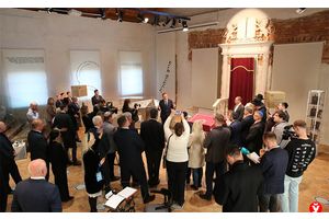 Турчин на открытии иешивы в Воложине: это начало поэтапного восстановления исторических жемчужин