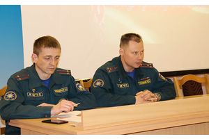 21 апреля в Молодечненском горрайотделе вручили награды ветеранам МЧС