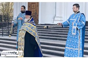 В Молодечно прибыл ковчег с частицей Пояса Пресвятой Богородицы
