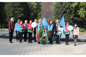 Представители Фонда мира и школьники присоединились в Молодечно к эстафете памяти и поколений