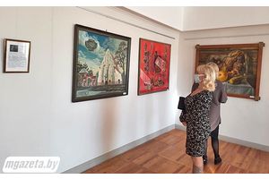 Выставка картин Виктора Микиты проходит в Молодечно