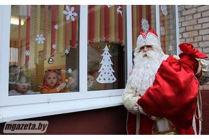 В рамках акции «Наши дети» поздравления принимали воспитанники детского сада №33