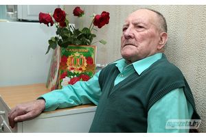 Уладзіміру Божка з Маладзечанскага раёна споўнілася 100 гадоў