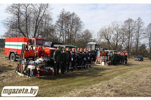 Лесная охрана к борьбе с огнем готова