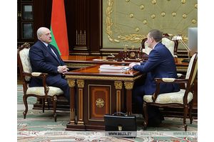 О строительстве жилья для медиков и статусе Боровлян. Лукашенко принял губернатора Минской области