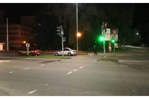 Автомобиль «Рено» в Молодечно сбил 39-летнюю женщину, переходила дорогу на зеленый свет