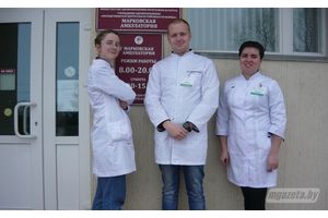 Трое молодых специалистов работают в Марковской амбулатории
