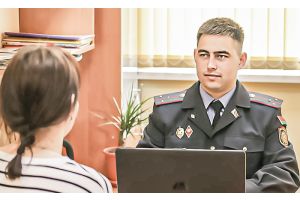 «Горжусь, что выбрал профессию милиционера!»
