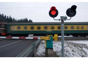 В Молодечно 16 апреля закроют железнодорожный переезд