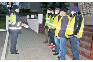 Сотрудникам ГАИ в Молодечно помогают дружинники