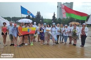 Молодечно встречало «Эстафету единства»