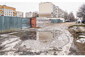 Водное препятствие для водителей и пешеходов