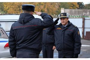 Строевой смотр и открытый разговор: замначальника УВД посетил Молодечненский РОВД