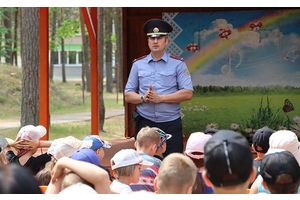Правоохранители посетили оздоровительный лагерь «Иволга»