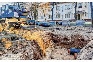 Работы на теплосетях выполняются в максимально сжатые сроки