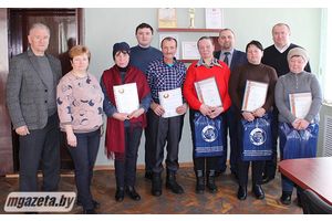 Заахвочаны лепшыя жывёлаводы ААТ «Заскавічы»