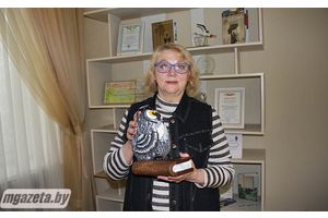 Зінаіда Дубаневіч — уладальніца юбілейнай кніжнай савы