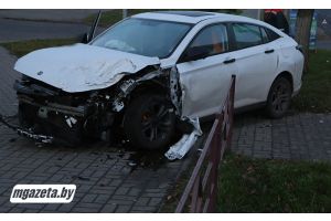 ДТП на улице Великий Гостинец в Молодечно: столкнулись две легковушки