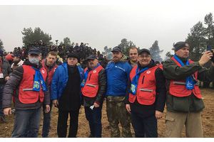 Автомобиль с гуманитарной помощью от профсоюзов Минской области прибыл в лагерь беженцев на белорусско-польской границе
