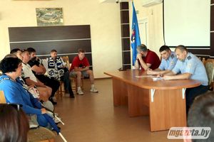 Милиция провела встречу с участниками фан-сектора хоккейного клуба