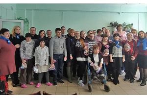 Представители первичных организаций ОО «БСЖ» подарили праздник посетителям  Молодечненского РТЦСОН
