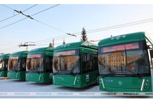 МАЗ передал Уфе партию троллейбусов 