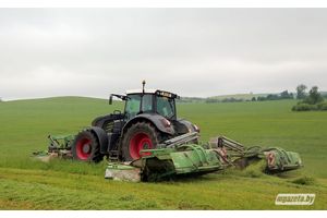 Трактар Fendt: кіруем пры дапамозе джойсціка