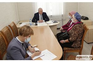 26 марта личный прием граждан и представителей юридических лиц провел Александр Яхновец