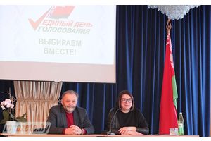 Алеся Луковская встретилась с учащимися и коллективом Молодечненского государственного медицинского колледжа имени И.В.Залуцкого