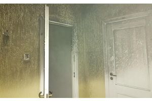 Пожар в агрогородке Селевцы