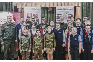 Солдаты в гостях у школьников