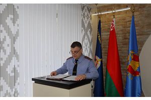 В Молодечненском РОВД провели день открытых дверей для будущих выпускников школ