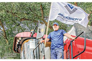 У філіяле Аграфірма «Лебедзева» РУП «Мінскэнерга» ідзе жніво